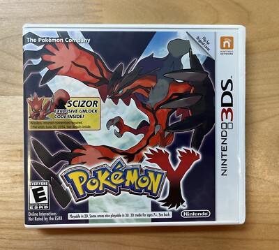 Pokémon X & Pokemon Y (Nintendo 3DS) Walmart Garchomp & Scizor