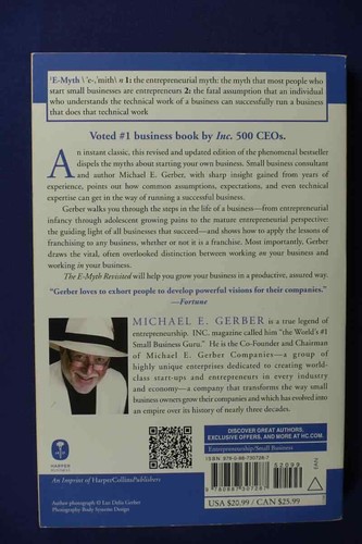 THE E MYTH REVISITED Michael E Gerber UBER CLASSIC SMALL BUSINESS BOOK - Picture 2 of 12