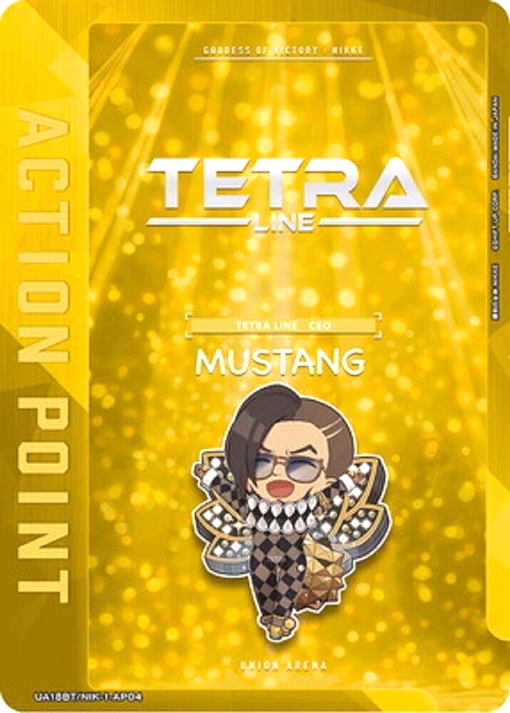 Union Arena Card NIKKE TETRA MUSTANG AP Action Point