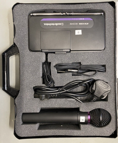 AUDIO TECHNICA Système de microphone portable ATW-202 (ATW-R200 + ATW-T202)
