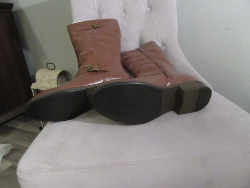 Women's Kenneth Cole Reaction Brown Boots Size 8 These are New in the Box! - Picture 4 of 10