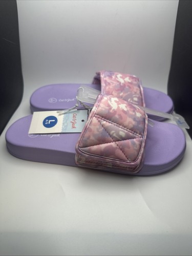 Sandalias Cat & Jack Slides Rosa Nuevas para Niñas - Imagen 3 de 4