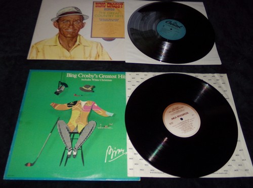 Vtg BING CROSBY LP Record Lot~Great Country Hits~Greatest~Seasons~Hey Jude - Picture 7 of 9