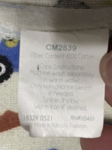 Cribmates Truck Flannel Baby Blanket Receiving Swaddle Construction - Picture 10 of 11