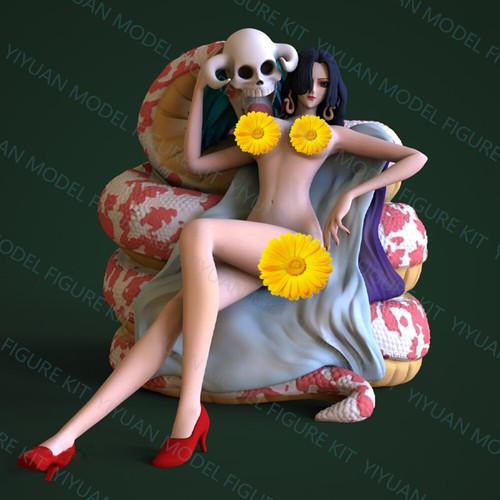 1/24 Scale Boa Hancock Uncolored Unassembled 3D Printed Resin Model Toys Kit GK - Picture 18 of 56