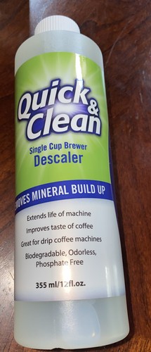 Keurig Quick & Clean Descaler Remove Mineral Build Up For Coffee Brewer 12oz - Picture 5 of 10