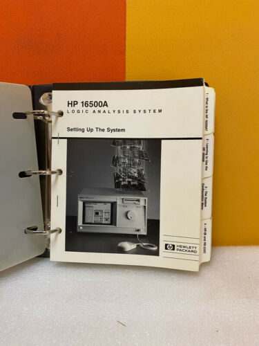 HP 16500A Logic Analysis System Installation/Operation Reference Manual - Picture 3 of 3