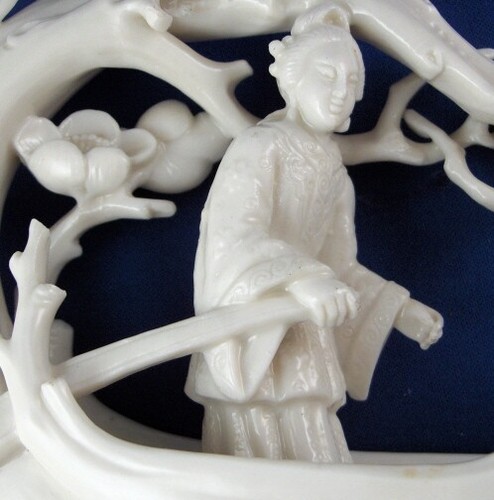 Antique Minton Porcelain Chinoiserie Figural Spill Vase Porzellan Mintons Figure - Picture 5 of 11