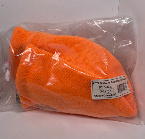 XL Camo Real Tree Reversible to Blaze Orange Hunting Beanie Cap Edtrek Discount - Picture 4 of 4