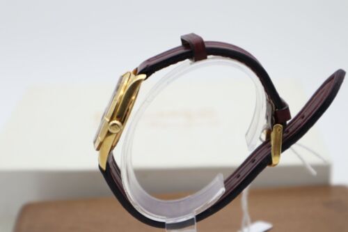 Eberhard & Co watch QUADRATE Gold 18k LADY Aquadate Ref. 60034 OR - Foto 5 di 9