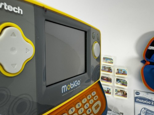 Vtech MobiGo 2 & MabiGo 1 Touch Gaming System + 8+1 Games + Power Adapter TESTED - Picture 10 of 24