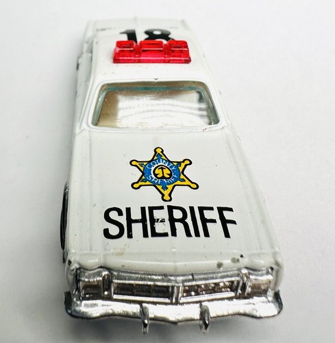 1/64 Scale 1970's Dodge Monaco Highway Patrol Sheriff Police Car - Yatming 1031 - Picture 3 of 6