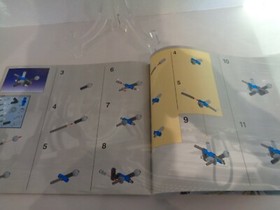 LEGO Instruction Manual Only Technic Air Enforcer Jet Wasp Helicopter 8444 