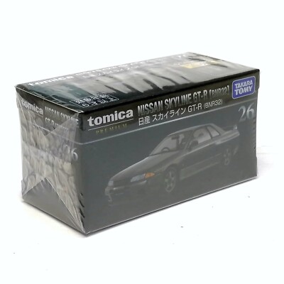 ミニカー TOMYTEC TOMICA NISSAN SKYLINE GT-R (R32) TOMICA PREMIUM 26 NISSAN SKYLINE GT-R R32 BNR32 1/62 TOMY
