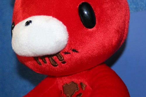 Chax-GP Gloomy Bear Red SL Sitting Plush Doll CGP083 Valentine CHOCOLATE 30cm - Picture 4 of 10