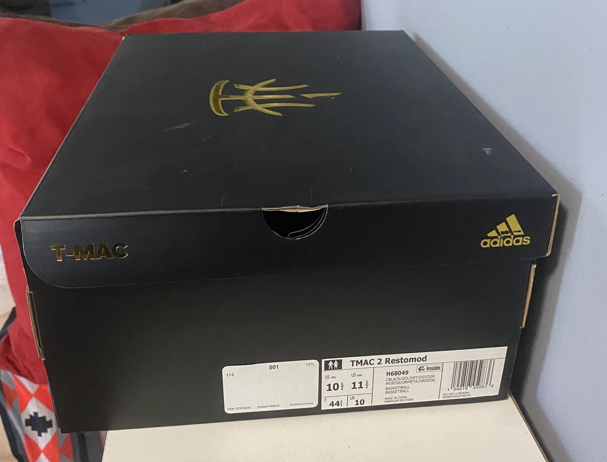 Amazon.com | adidas TMAC 3 Restomod Shoes Men's, Black, Size