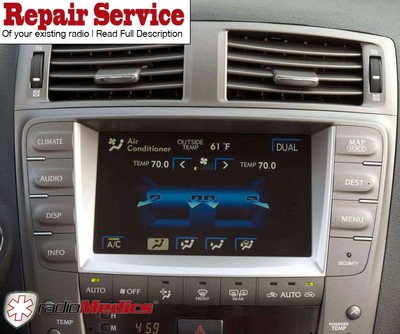 IS350 IS-F Navigation WARRANTY ISF REPAIR SERVICE 2006-2009 Lexus IS250