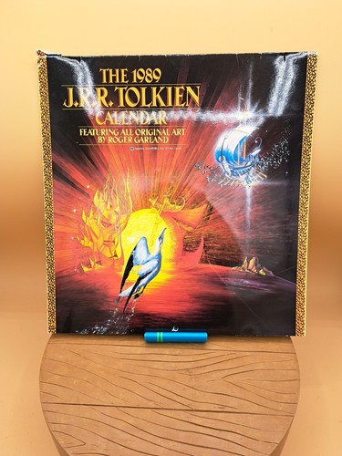 1989 J.R.R. Tolkien Calendar - Illustrated by Roger Garland - Picture 1 of 10