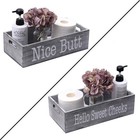 Nice Butt Bathroom Decor Box Toilet Paper Holder for Bathroom Dector Farmhous...