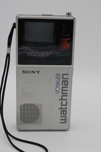 Sony Voyager Watchman FD-20AEB tragbarer analoger Fernseher -Rarität- - Picture 2 of 12