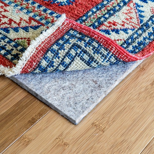 RUGPADUSA - Ultra Black - Felt & Rubber - Non-Slip Cushion Rug Pad - Picture 7 of 15
