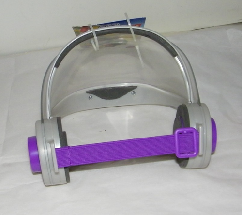 Disney Pixar Toy Story Buzz Lightyear Light Up Helmet Visor New Tags On Pretend - Picture 7 of 8