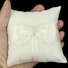  10 *10cm Wedding Favors Ring Holder Decorative Rings Cushion for Ceremony