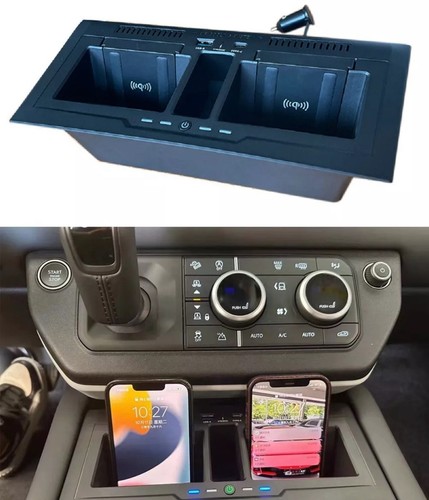 Fits for Land Rover Defender 2022-2024 Wireless Fast Charging Ships From USA - Picture 2 of 9