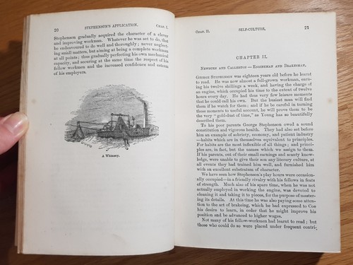 1862 THE LIFE OF GEORGE STEPHENSON RAILWAY ENGINEER BY SMILES FINE BINDING - Picture 10 of 14