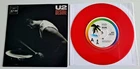 U2 - DESIRE - VERY RARE AUSTRALIAN RED VINYL 7" SINGLE IN PICTURE SLEEVE