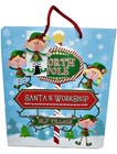 CHRISTMAS Bag  NORTH POLE Paper Birthday Christmas Present Gift All Occassion