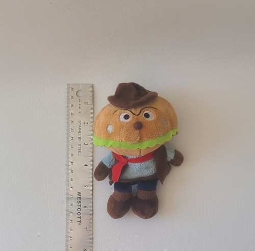 Peluche pupazzo Anpanman Humberger bambino 7" Giappone anime cartone animato TV senza etichette giocattolo figura - Foto 15 di 18