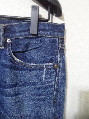 Simon Miller M003 Made in USA Blue Selvedge Denim Jeans 34 X 30 - Picture 5 of 11