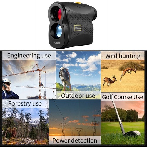 Entfernungsmesser Jagd Golf-Monokular 500m Digital Effektiv Filtert Aus Teile - Bild 3 von 12