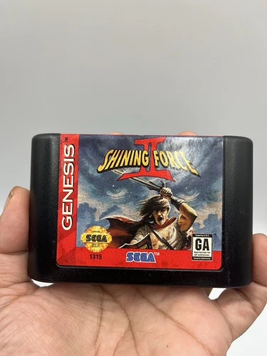 Shining Force II (Sega Genesis, 1994) Tested - Authentic - Clean