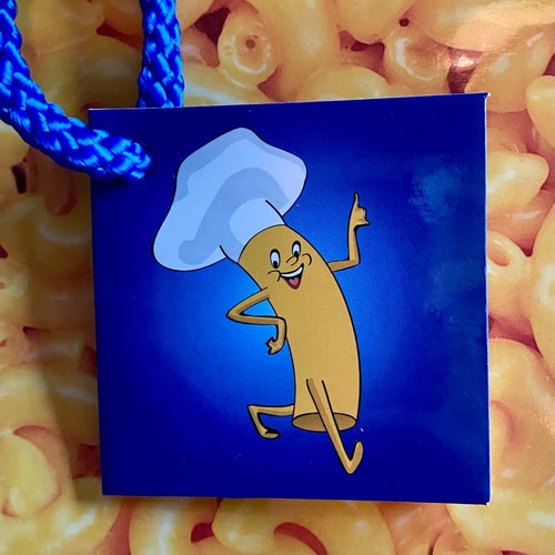 3 Mac & Cheese Paper Gift Bags with Tags Archie McPhee 2012 Macaroni & Cheese - Picture 3 of 6