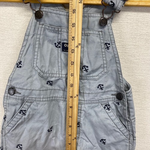 OshKosh Bgosh Baby Jungen Overall Shorts Anker Print blau 4T Freizeit Outfit - Bild 9 von 10