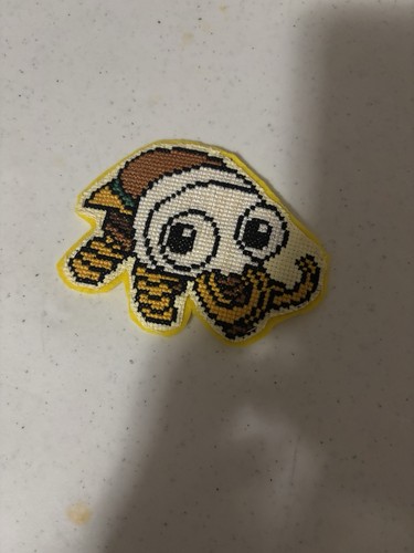 Bugsnax Themed Cross Stitched Handmade Sew On Patch Set - Picture 4 of 9