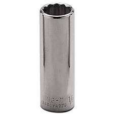 Wright Tool 3624 - 3/8Inch Drive 12 Point Deep Socket - 3/4Inch