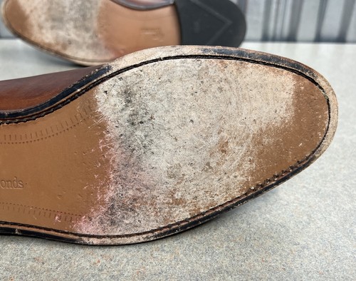 ALLEN EDMONDS DELRAY Shoes Dark Chili 12 D 1298 - Picture 10 of 13