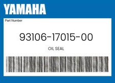 Yamaha Genuine Oil Seal - 93106-17015-00
