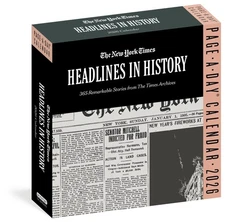 Workman New York Times Headlines in History 2026 Page-A-Day Calendar  w