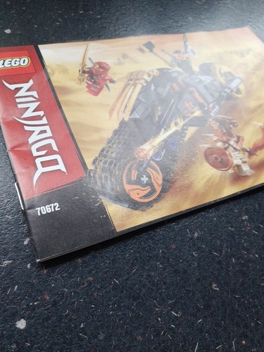 Lego Ninjago Coles Offroad-Bike Dirt Bike Anleitung Bauanleitung Set 70672 - Bild 2 von 3