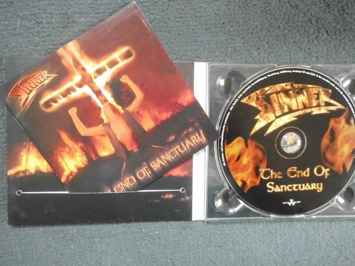 CD Sinner - The End Of Sanctuary, Nuclear Blast 2000 sehr guter Zustand ! - Bild 2 von 3