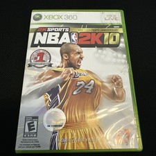 NBA 2K10 : Tenth Anniversary Kobe Bryant Microsoft Xbox 360 with Manual