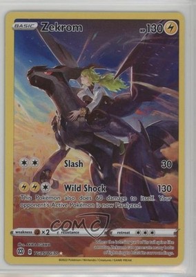 Full Art - Zekrom Pokémon Sword & Shield Brilliant Stars Trainer Gallery #TG05