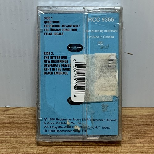 Xentrix: For Whose Advantage? Cassette Tape 1990 Roadrunner Records- NEW SEALED - Picture 3 of 3