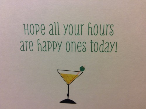 RSVP HAPPY BIRTHDAY CARD New w/Envelope “CHEERS to you on your Birthday..." - Picture 2 of 3