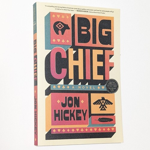 The Big Chief by Jon Hickey ARC Advance Reader’s Edition Novel Paperback Book - Bild 1 von 4