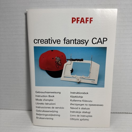 Pfaff Sew 7560 7570 Creative MÜTZE HUT Hoop Stickanleitung 2140/2144 Adapter - Bild 5 von 10